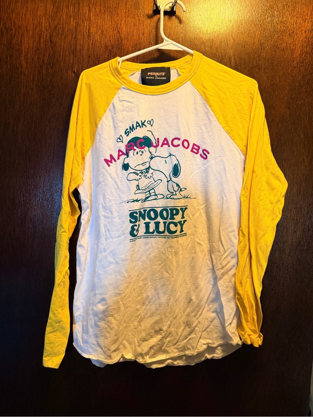 Marc Jacobs x Peanuts size Small shirt